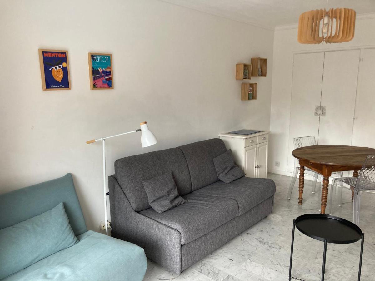 Studio Climatise Et Piscine En Bord De Mer Roquebrune-Cap-Martin Exterior foto